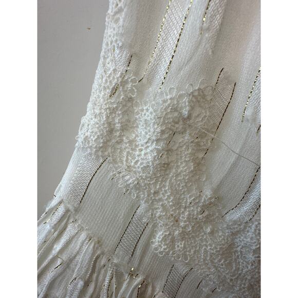 Rococo Sand Paola White Cut Out Maxi Dress NWT Size Large Boho Resort - Picture 10 of 15